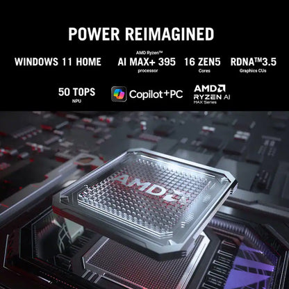 ASUS - ROG Flow Z13 13.4" 2.5K 180Hz Touch-Screen Gaming Laptop - Copilot+ PC - AMD Ryzen AI Max+ 395 - 64GB RAM - 1TB SSD - Off Black