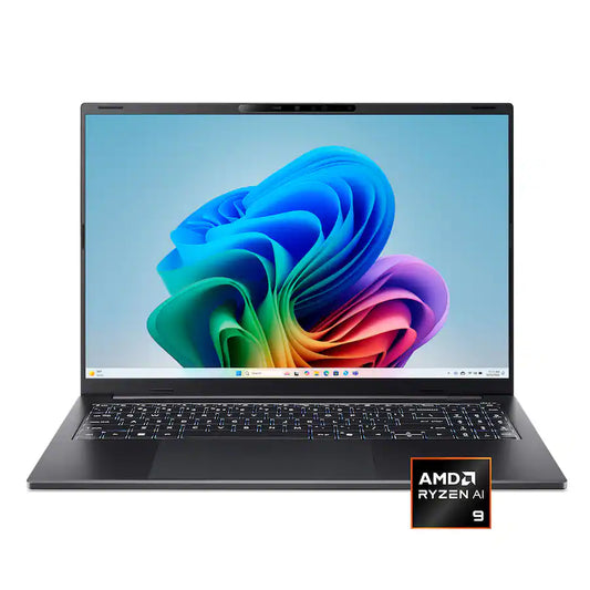 Acer - Swift Go 16 AI - Copilot+ PC - 16" WUXGA Touchscreen Laptop - AMD Ryzen AI 9 465 2026 - 32GB Memory – 1TB Storage - Obsidian Black