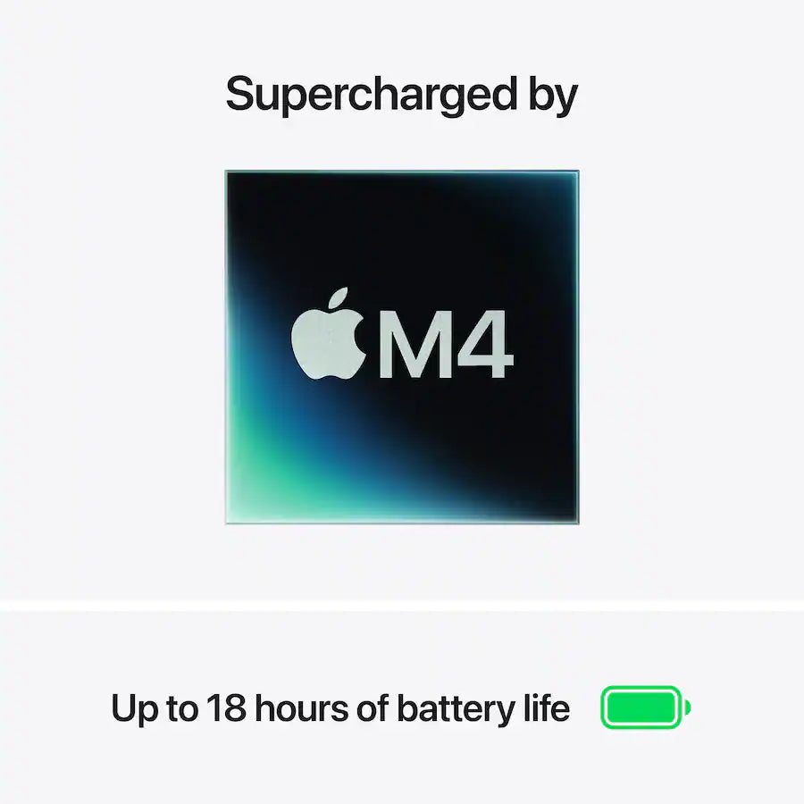 Apple - MacBook Air 13-inch Laptop - Apple M4 chip Built for Apple Intelligence - 32GB Memory - 1TB SSD - Sky Blue
