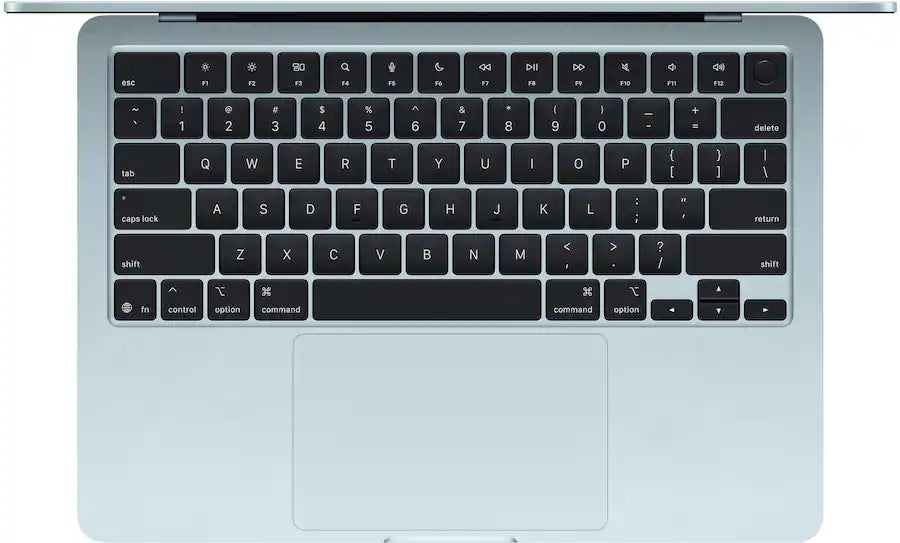 Apple - MacBook Air 13-inch Laptop - Apple M4 chip Built for Apple Intelligence - 32GB Memory - 1TB SSD - Sky Blue