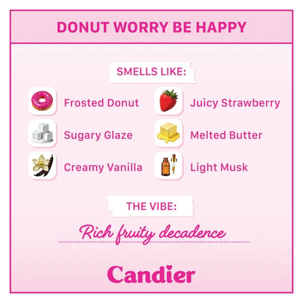 DONUT WORRY Candle  / Duftkerze