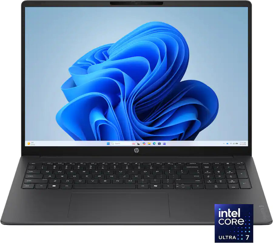 HP - OmniBook 3 16" 2K Touchscreen Laptop - Intel Core Ultra 7 (2025) - 16GB Memory - 512GB SSD - Mica Silver