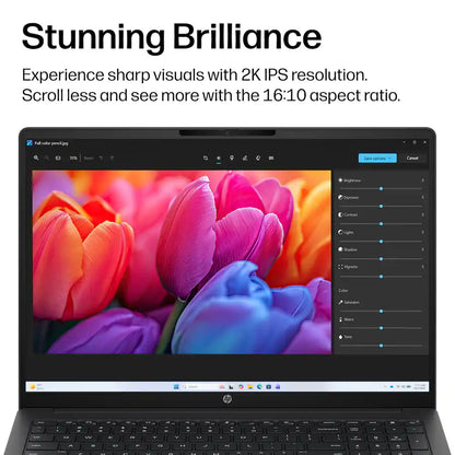 HP - OmniBook 3 16" 2K Touchscreen Laptop - Intel Core Ultra 7 (2025) - 16GB Memory - 512GB SSD - Mica Silver