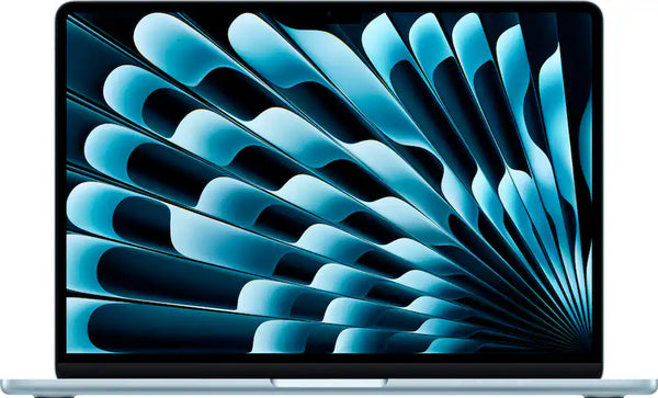 Apple - MacBook Air 13-inch Laptop - Apple M4 chip Built for Apple Intelligence - 32GB Memory - 1TB SSD - Sky Blue