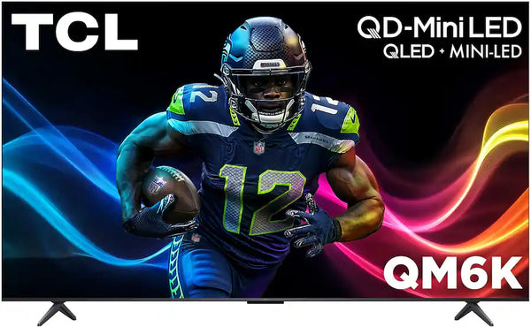 TCL - 85" Class QM6K Series 4K UHD HDR QD Mini LED Smart TV with Google TV